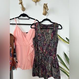 Two Spring Rompers for $25